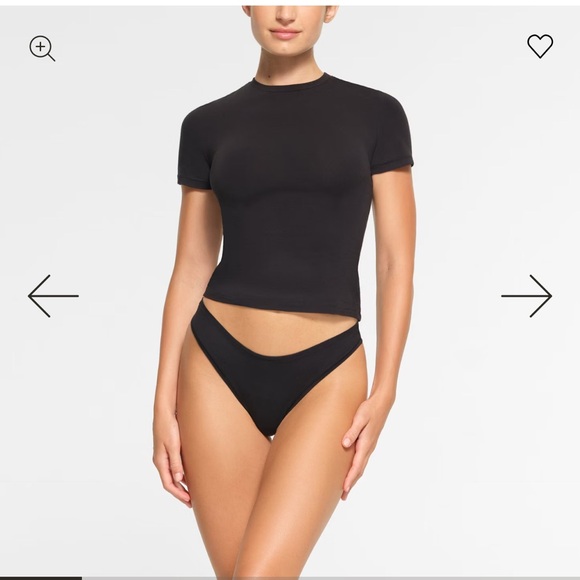 Skims Cotton Jersey T-Shirt - Picture 1 of 5